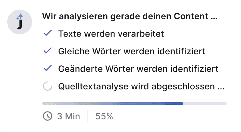 Wir analysieren gerade deinen Content...