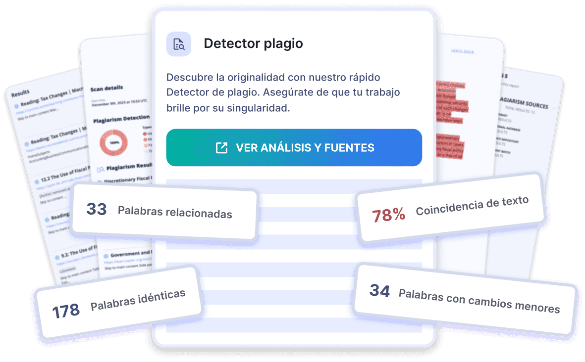 Detector plagio