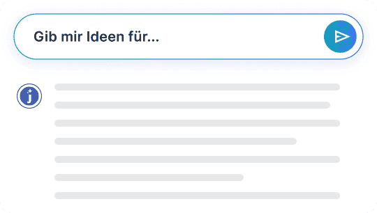 Gib mir Ideen für...