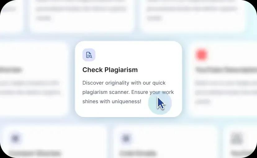 Check Plagiarism