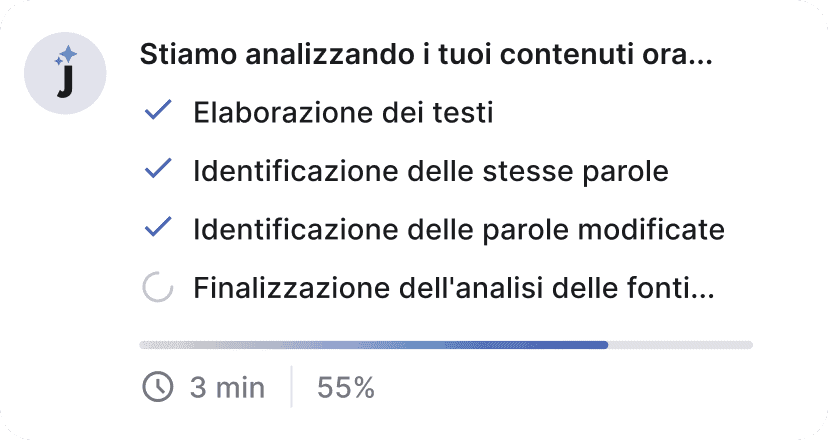 Stiamo analizzando i tuoi contenuti ora....