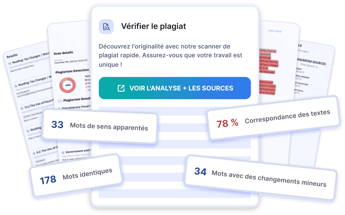 Vérifier le plagiat