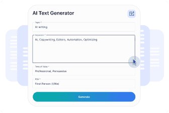 Al Text Generator